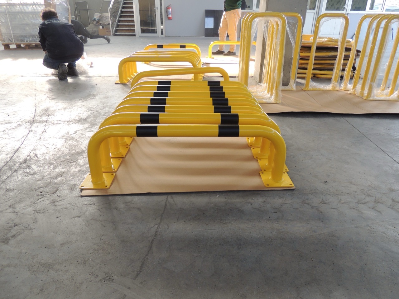 Détail d’un élément urbain de notre fabrication