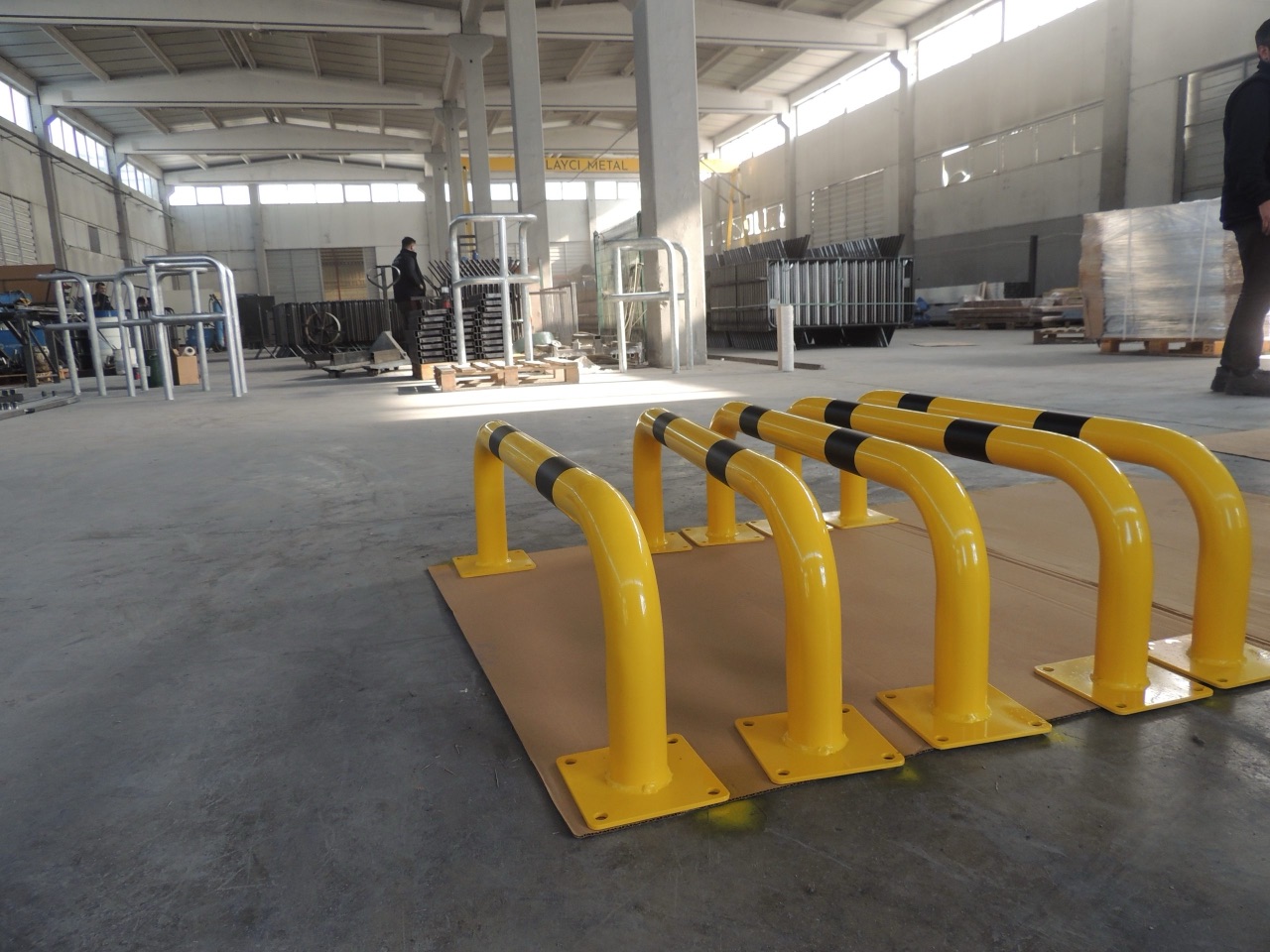 Élément de mobilier urbain de notre fabrication dans l’espace public